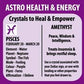 Amethyst zodiac keychain - Rivendell Shop