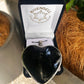Black Coral Pendant - Heart - Rivendell Shop