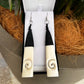 Long Bone Earrings with Koru indentation - Rivendell Shop