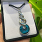 Paua Pendant - Pikorua (Twist) - Rivendell Shop