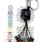 Chakra Keyring Amethyst - Rivendell Shop