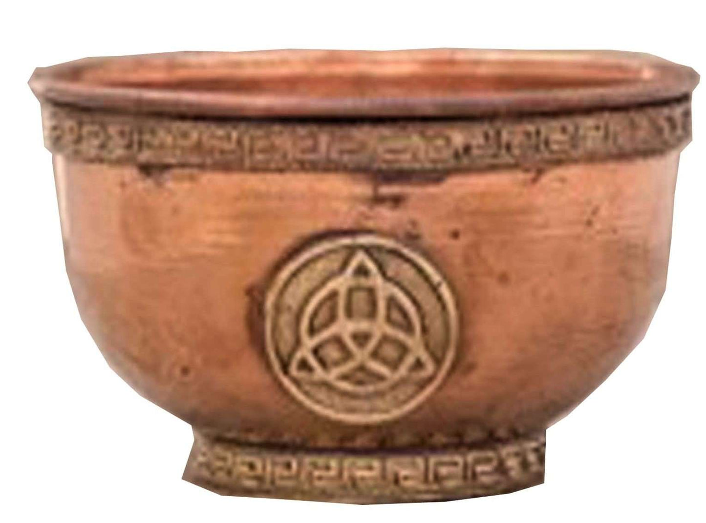 Copper Offering Bowl Triquetra