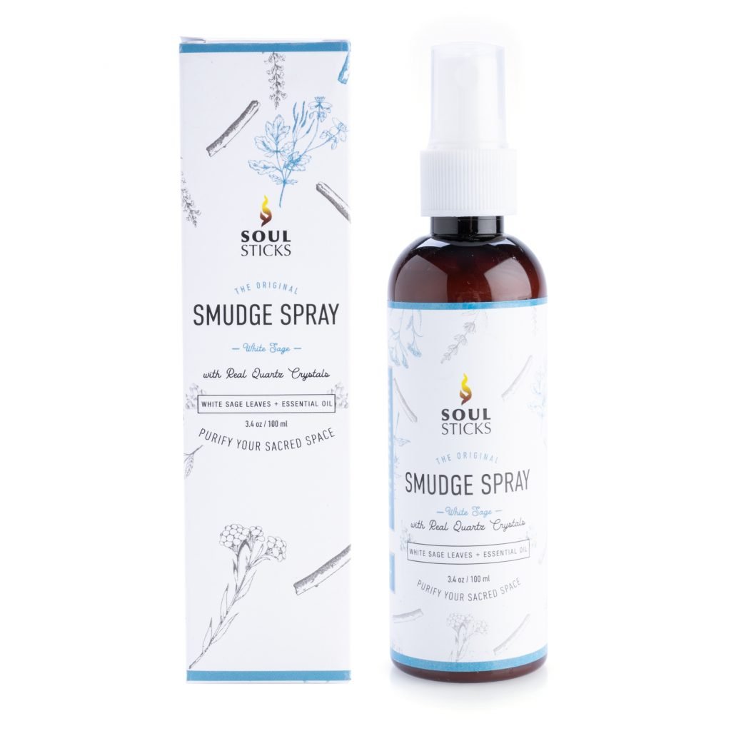 Quartz Infused White Sage Smudge Spray - Rivendell Shop