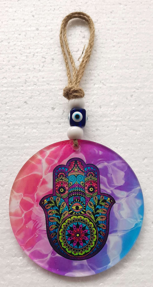 Boho Hamsa Wall Hanging