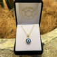 Gold Evil Eye Pendant - Assorted - Rivendell Shop