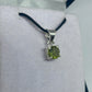 Peridot Silver Pendant - Rivendell Shop