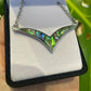 Paua Pendant - Bird - Rivendell Shop