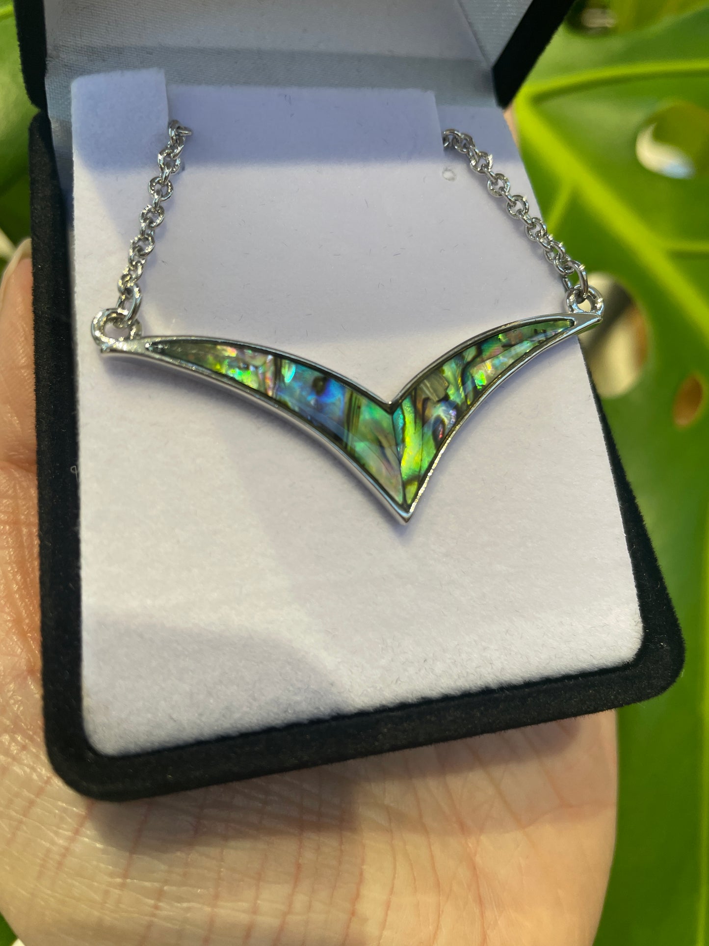 Paua Pendant - Bird - Rivendell Shop