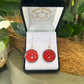 Red Coral Earrings - Rivendell Shop