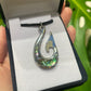Paua Pendant - Hei Matau (Fish Hook) - Rivendell Shop