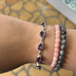 Amethyst Sterling Silver Bracelet - Rivendell Shop