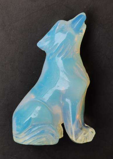 Opalite Wolf - Rivendell Shop