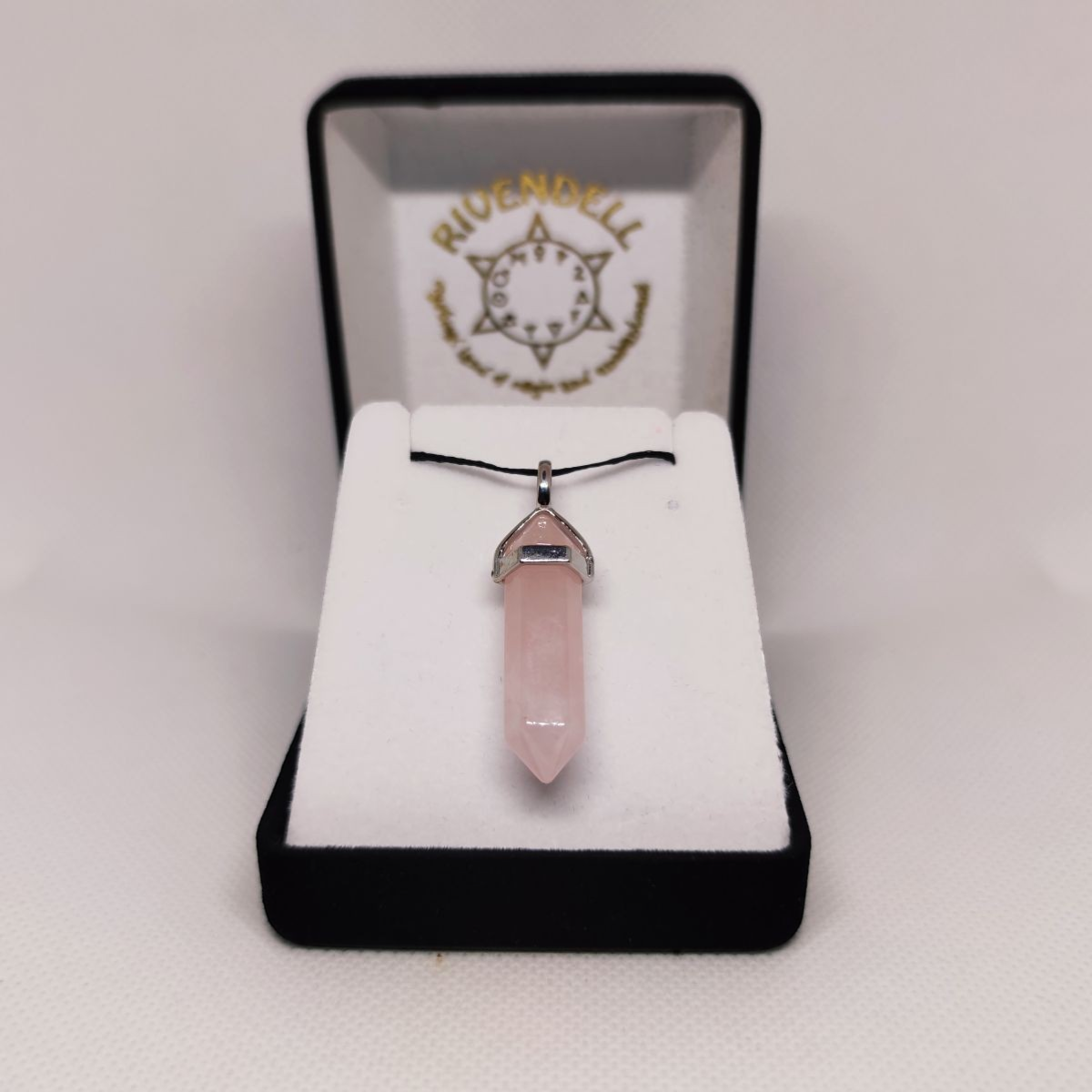 Rose Quartz Point Pendant - Rivendell Shop