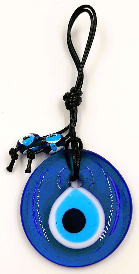 Turkish Glass Evil Eye Wall Hanging - Rivendell Shop