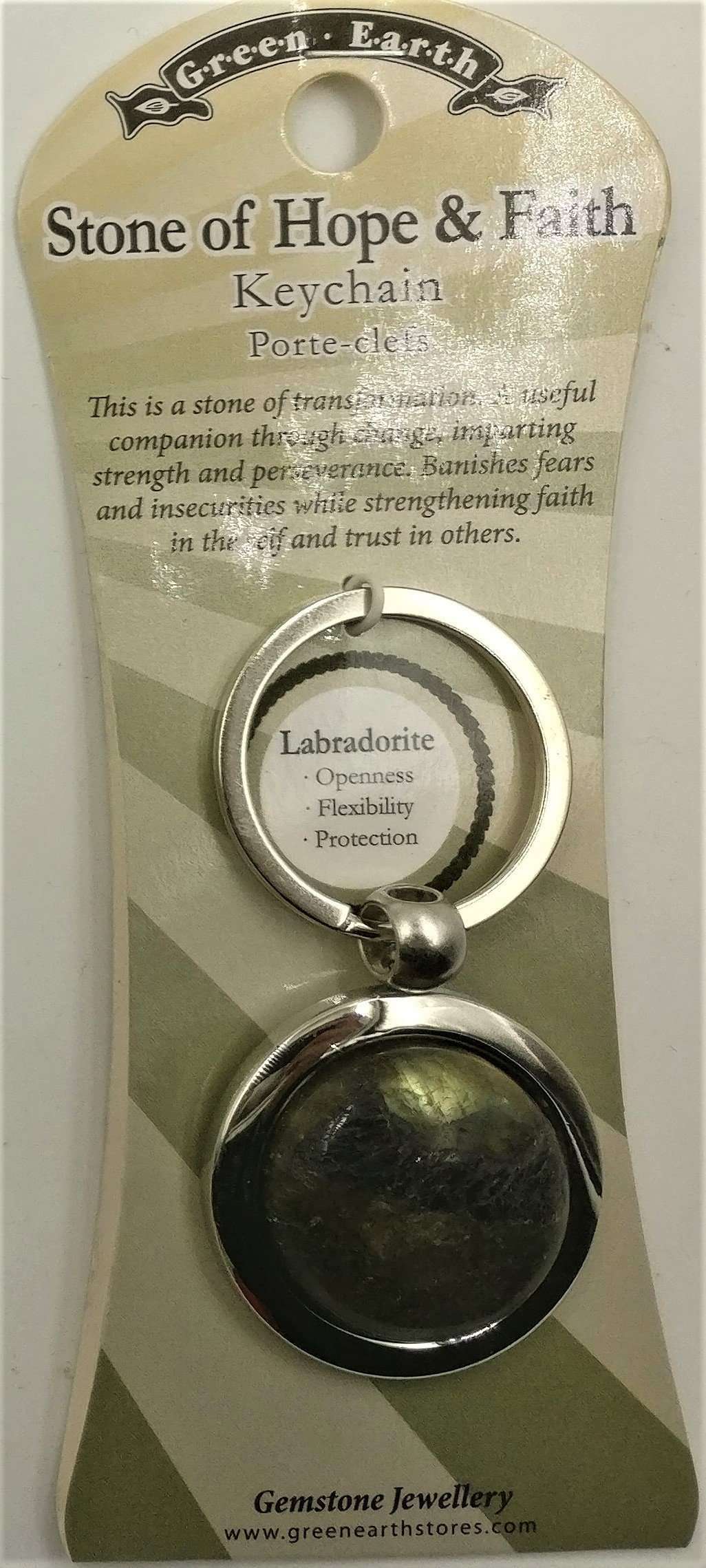 Labradorite keychain - Rivendell Shop