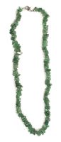 Green Aventurine 18" Chip Necklace - Rivendell Shop