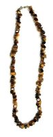 Tiger Eye 18" Chip Necklace - Rivendell Shop