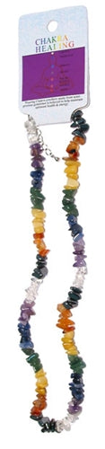 Chakra Healing Crystal Necklace - Rivendell Shop
