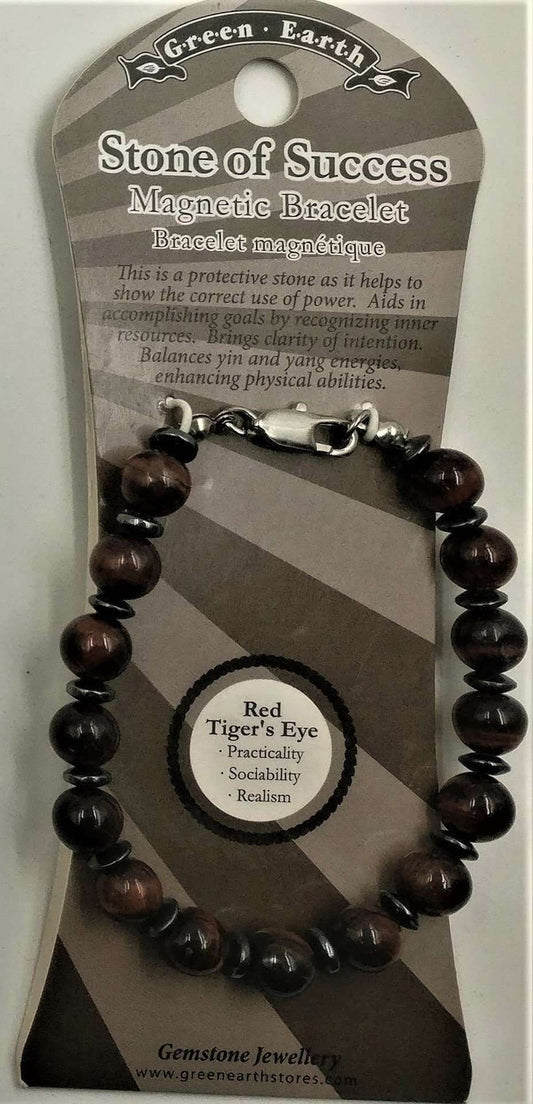 Red tigers eye bracelet - Rivendell Shop