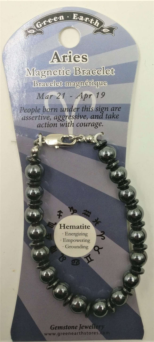 Hematite zodiac bracelet - Rivendell Shop