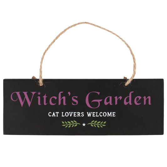 Witchs garden sign - Rivendell Shop