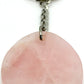 Rose quartz zodiac keychain - Rivendell Shop