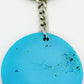 Turquoise howlite zodiac keychain - Rivendell Shop