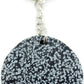 Snowflake obsidian zodiac keychain - Rivendell Shop