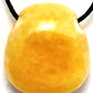 Orange calcite zodiac pendant - Rivendell Shop