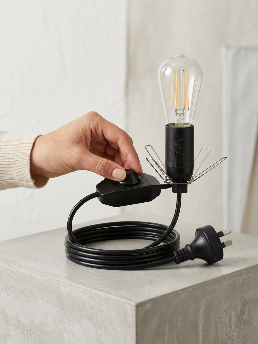 AI-processed: Dimmer Lead for Himalayan Salt Lamps