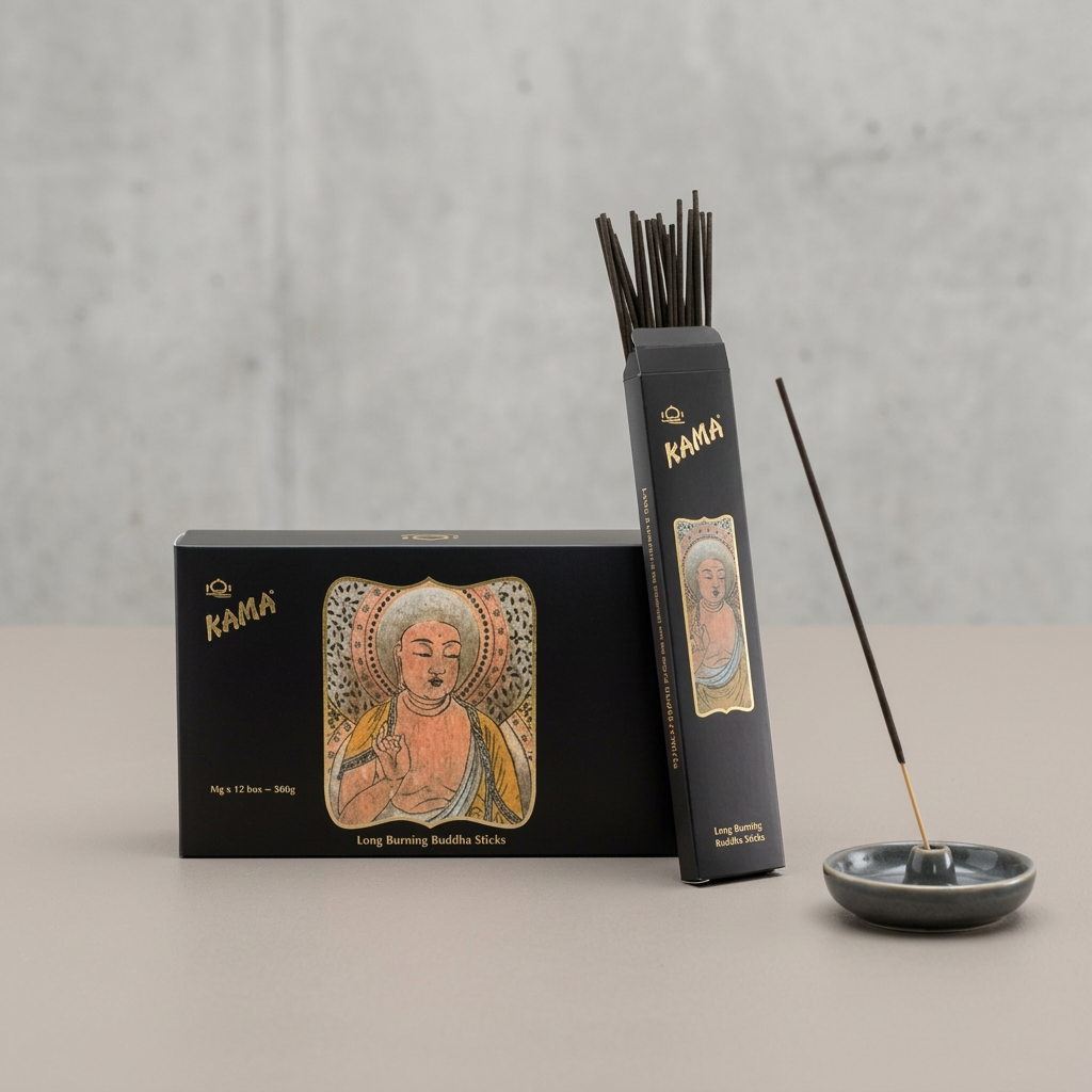AI-processed: Kama Buddha Incense Sticks