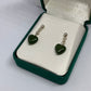 Heart Greenstone Earrings - Rivendell Shop