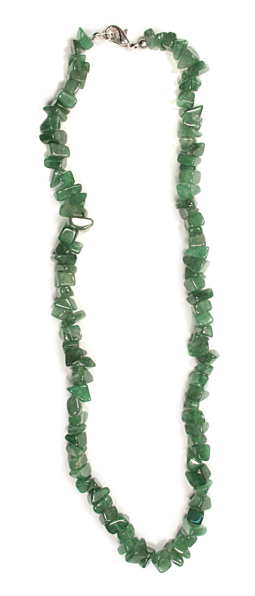 Green Aventurine 18" Chip Necklace