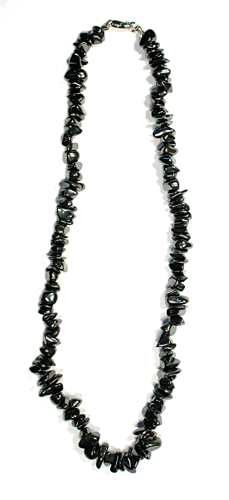 Hematite 18" Chip Necklace