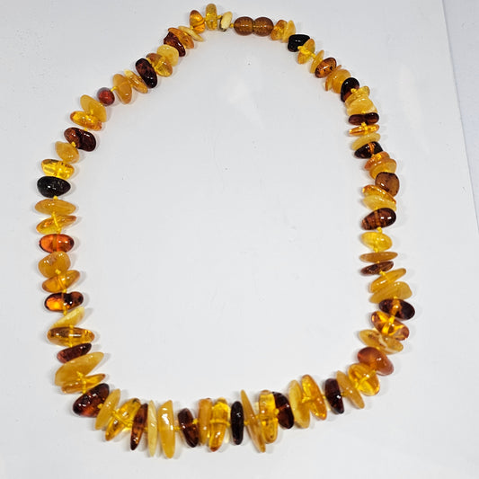 Amber Bead Necklace - Rivendell Shop