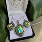 Paua Set Pendant & Earrings - Rivendell Shop