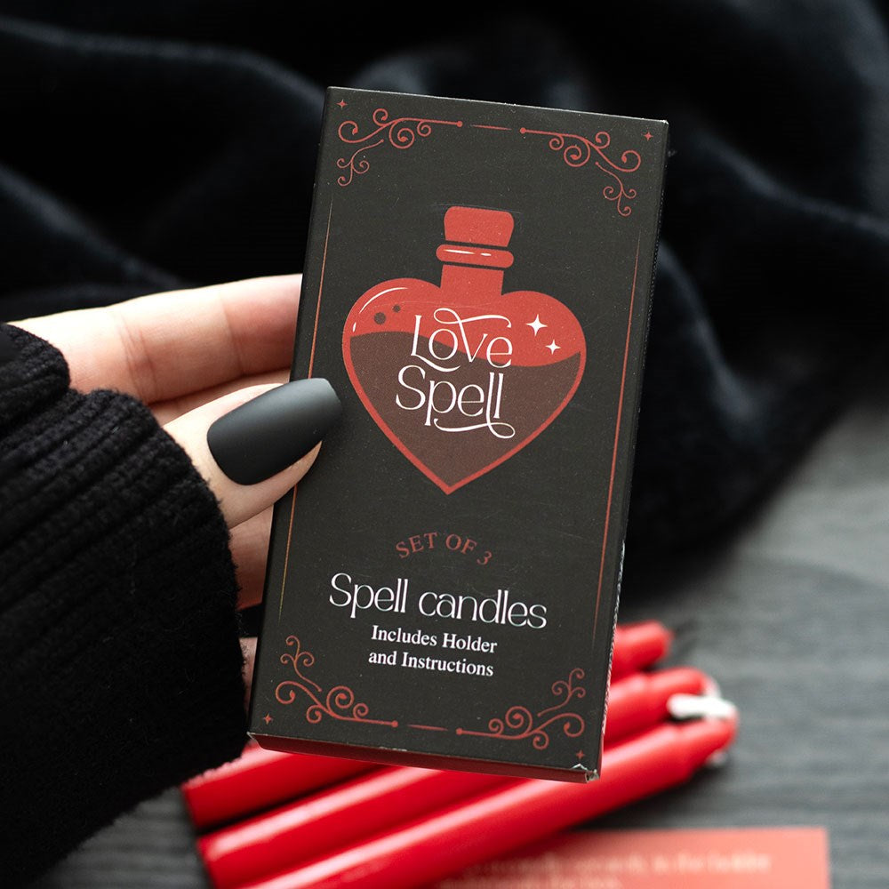 Love spell candles 3 pack - Rivendell Shop
