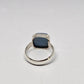 Aquamarine Sterling Silver Ring - Rivendell Shop