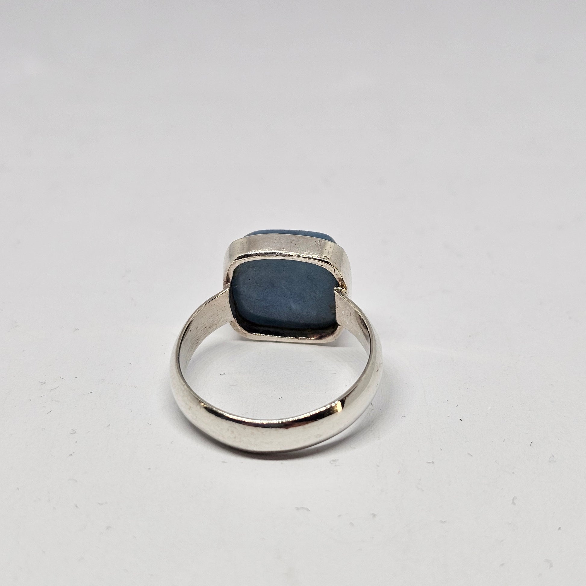 Aquamarine Sterling Silver Ring - Rivendell Shop