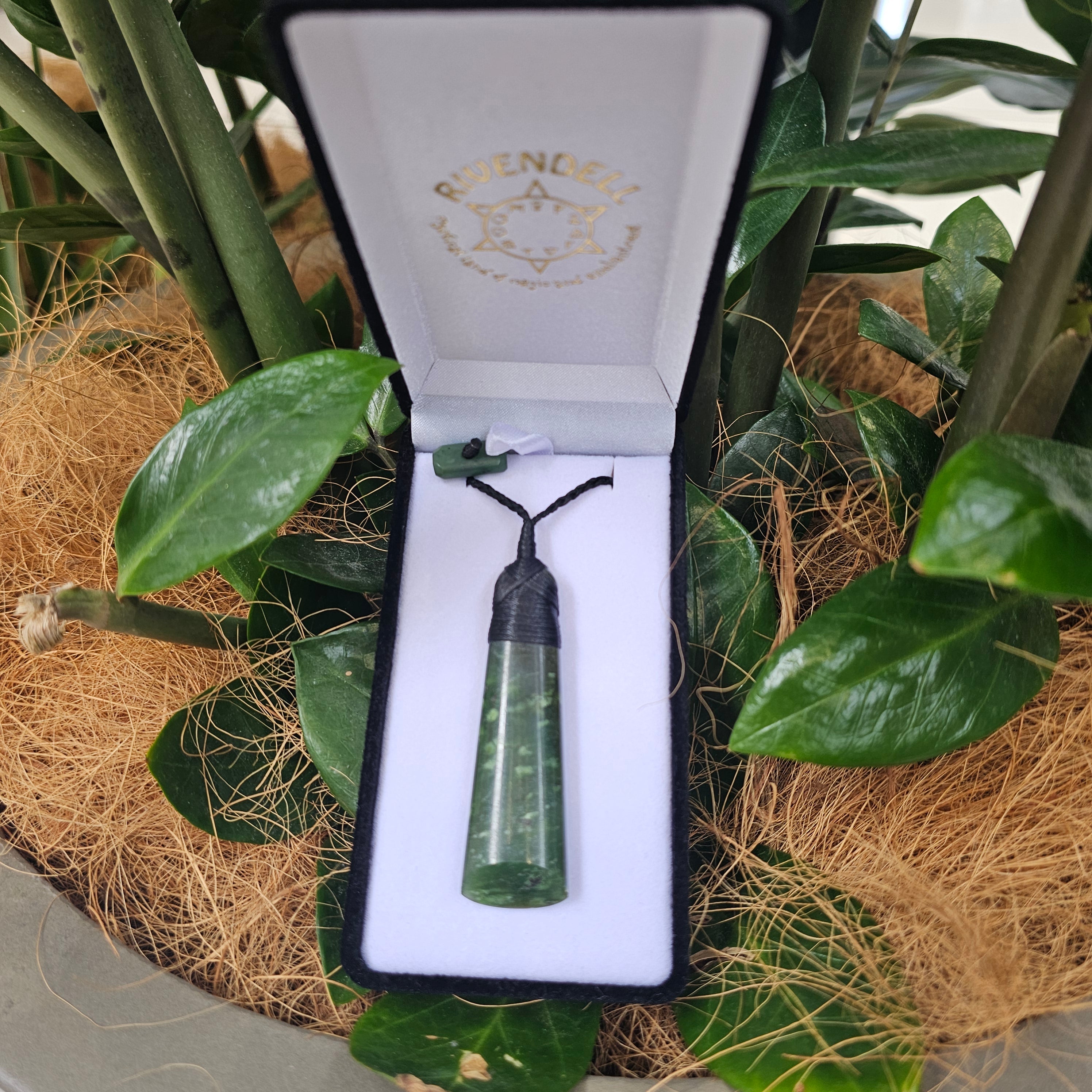 Greenstone Toki Pendant 65 x 20 mm