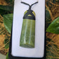 Large Greenstone (Pounamu) Toki Pendant 65x25mm - Rivendell Shop