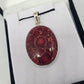 Copper Turquoise Sterling Silver Pendant - Rivendell Shop