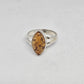 Amber Marquise Ring - Rivendell Shop