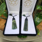 Greenstone (Pounamu) Rounded Toki Pendant - Rivendell Shop