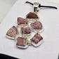 Ruby Sterling Silver Pendant - Rivendell Shop