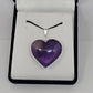 Amethyst Heart Pendant - Rivendell Shop