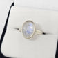 Moonstone Sterling Silver Ring - Rivendell Shop