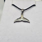 Sterling Silver Mini Whale Tail - Rivendell Shop