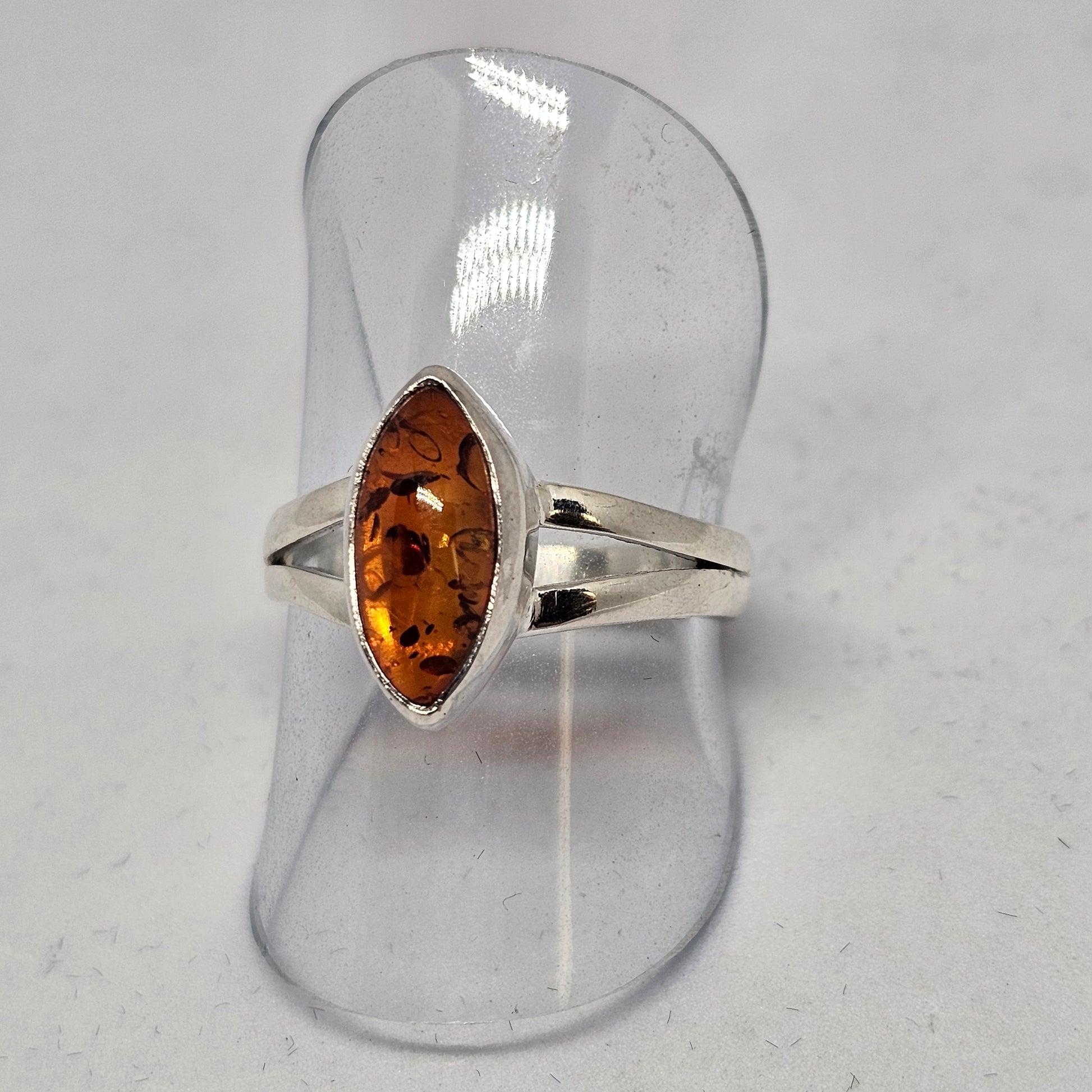 Amber Marquise Ring - Rivendell Shop