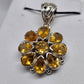 Citrine Sterling Silver Pendant - Rivendell Shop